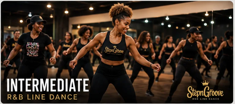 Intermediate R&B line dance placeholder image